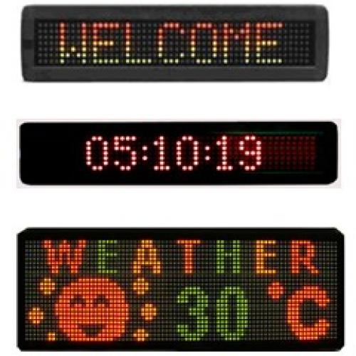 Indoor LED Moving Sign Screen