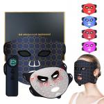 Vibration Massage LED Infrared Red Light Therapy Face Mask Is the mask suitable for sensitive skin?