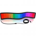 P4-1664RGB Car Screen Flexible LED Matrix Panel 276mm x 90mm Is the panel suitable for outdoor use?