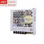 What is the efficiency of this power supply?