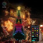 1.5m Christmas Lights Tree with Music Sync RGBIC Is the music sync feature customizable?