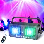 Double Head RGBW Laser Strobe Light 14 Beads What is the lifespan of the light?