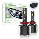 YUFING X9 260w 120W 6000K 6500k 4000LM LED Headlight Bulb Universal Fit Are these headlights suitable for nighttime driving?