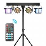 Remote DMX Control 60W Portable Stage Lighting Can it be used with DMX controllers?