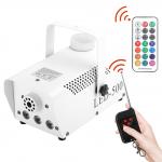 Remote RGB LED Fog Machine 500W Does it come with fog fluid?