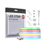 IP67 DC24V 5M 840Leds/m Waterproof RGB LED Strip Can I cut the strip to a custom length?