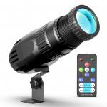 Remote Mini 10W RGBW Pinspot Light Disco Spotlight What material is the light made of?