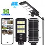 24W 18000mAh 180LED Outdoor Solar Street Light 3MP 4G Camera Does it work at night?
