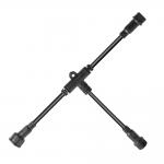 IP65 Waterproof T Shape Connector 3 Core 2-5 Pin Is it easy to install?