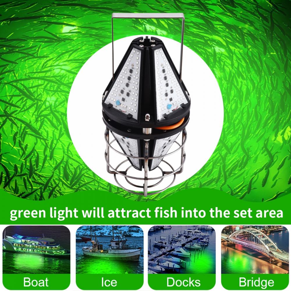 IP68 Waterproof Green 400W Fishing Light