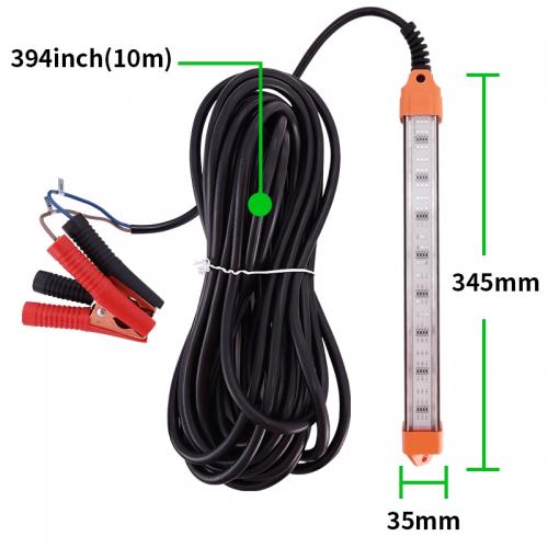 100W IP68 360 Degree Waterproof Green Fishing Light