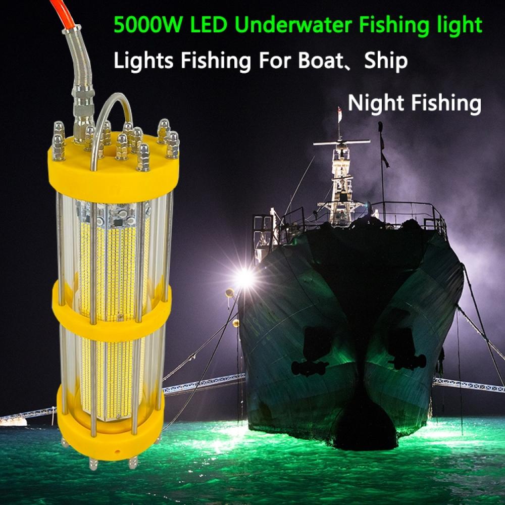 5000W Green LED Underwater Fishing Light