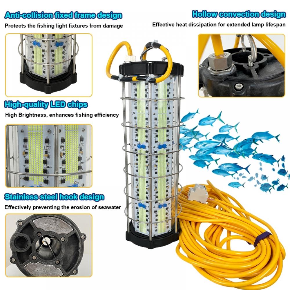 High Power 3600W Underwater LED Fishing Light