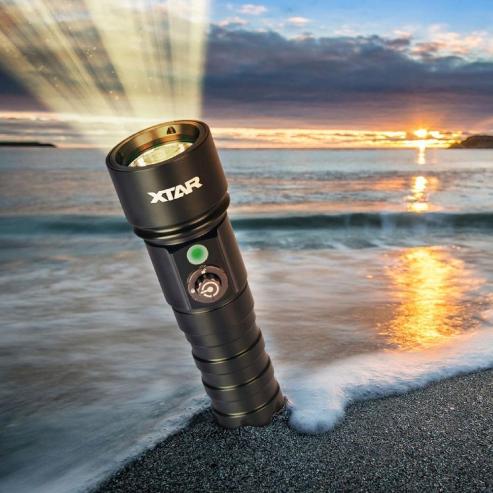 D26W 1000 Lumens Warm Light Scuba Diving Flashlight