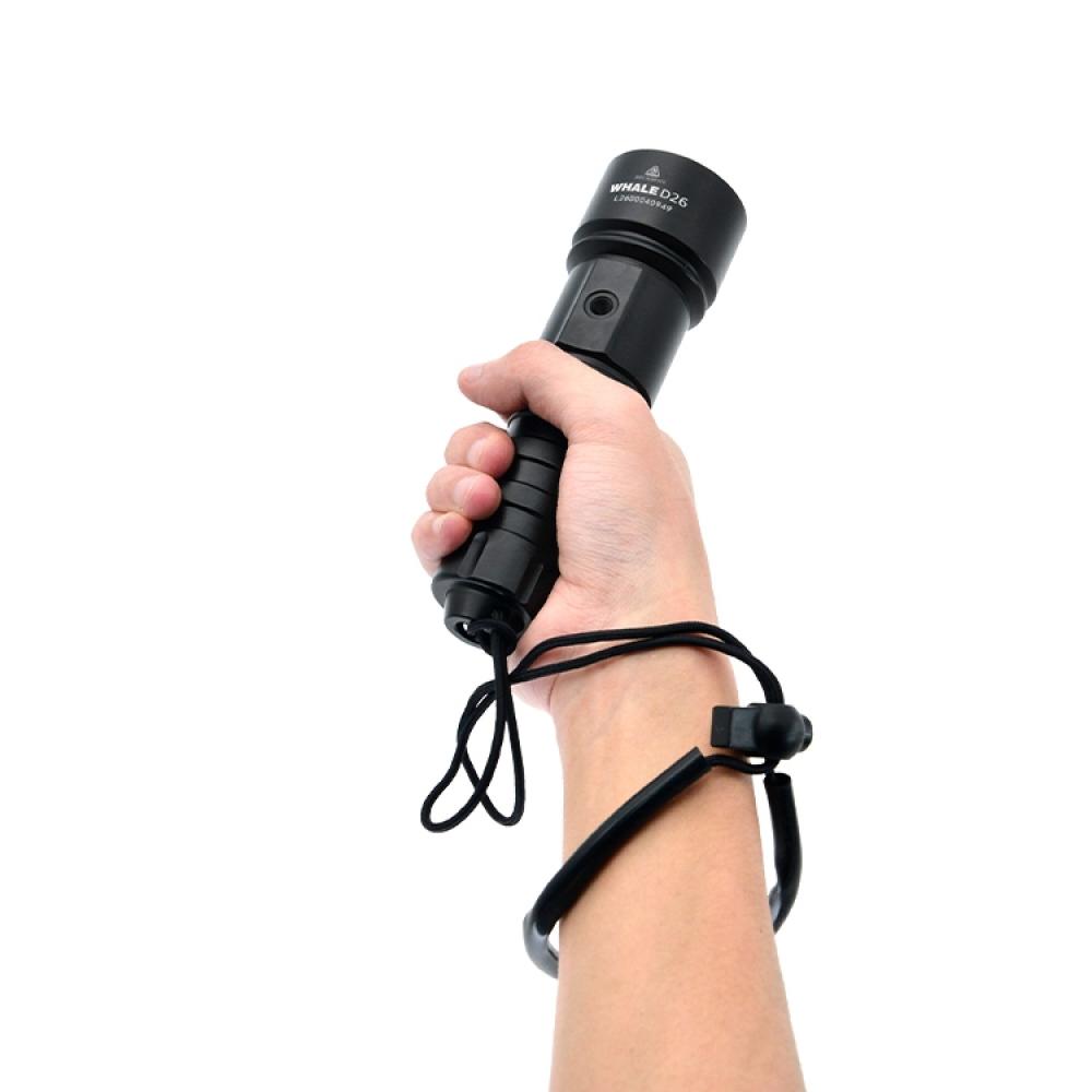 D26W 1000 Lumens Warm Light Scuba Diving Flashlight