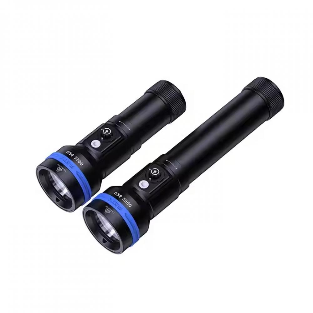 D26 2500 Lumen Diving Flashlight IPX8 Waterproof