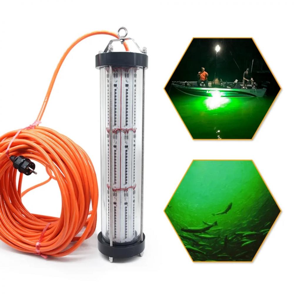 3000W IP68 Green Waterproof LED Fishing Light