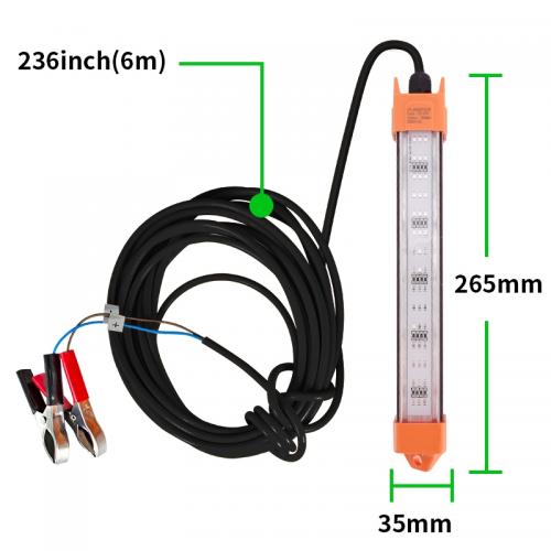 60W IP68 Green LED Underwater Fishing Light