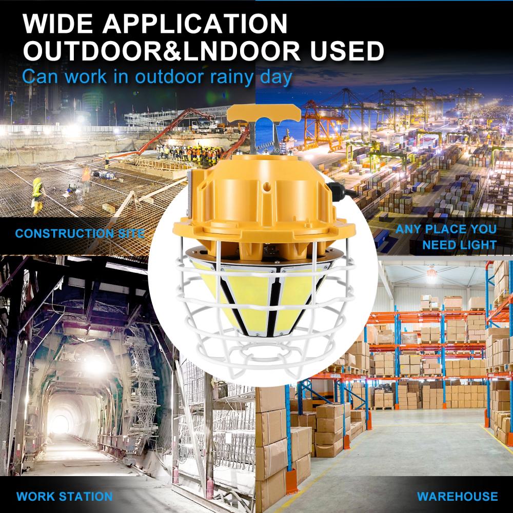 150W IP65 Waterproof Rechargeable Work Light 18000 Lumens
