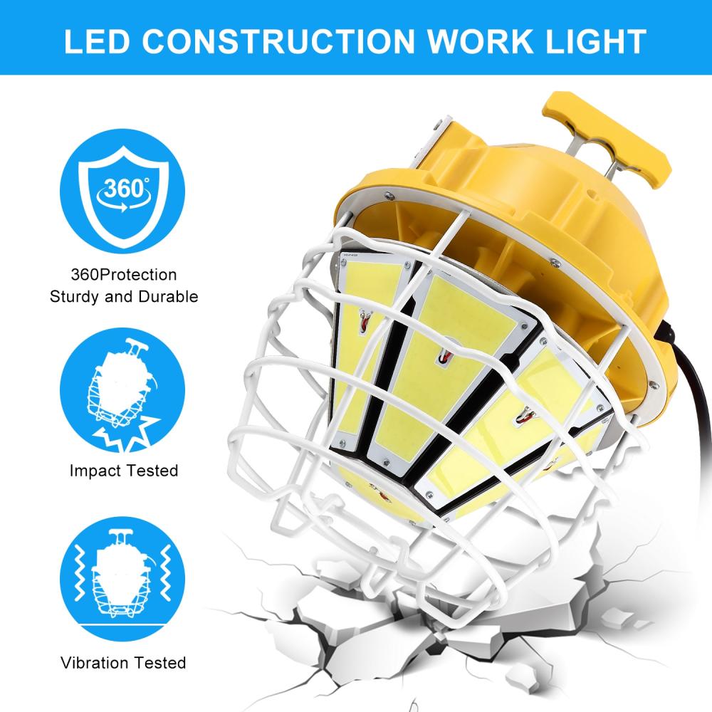 150W IP65 Waterproof Rechargeable Work Light 18000 Lumens