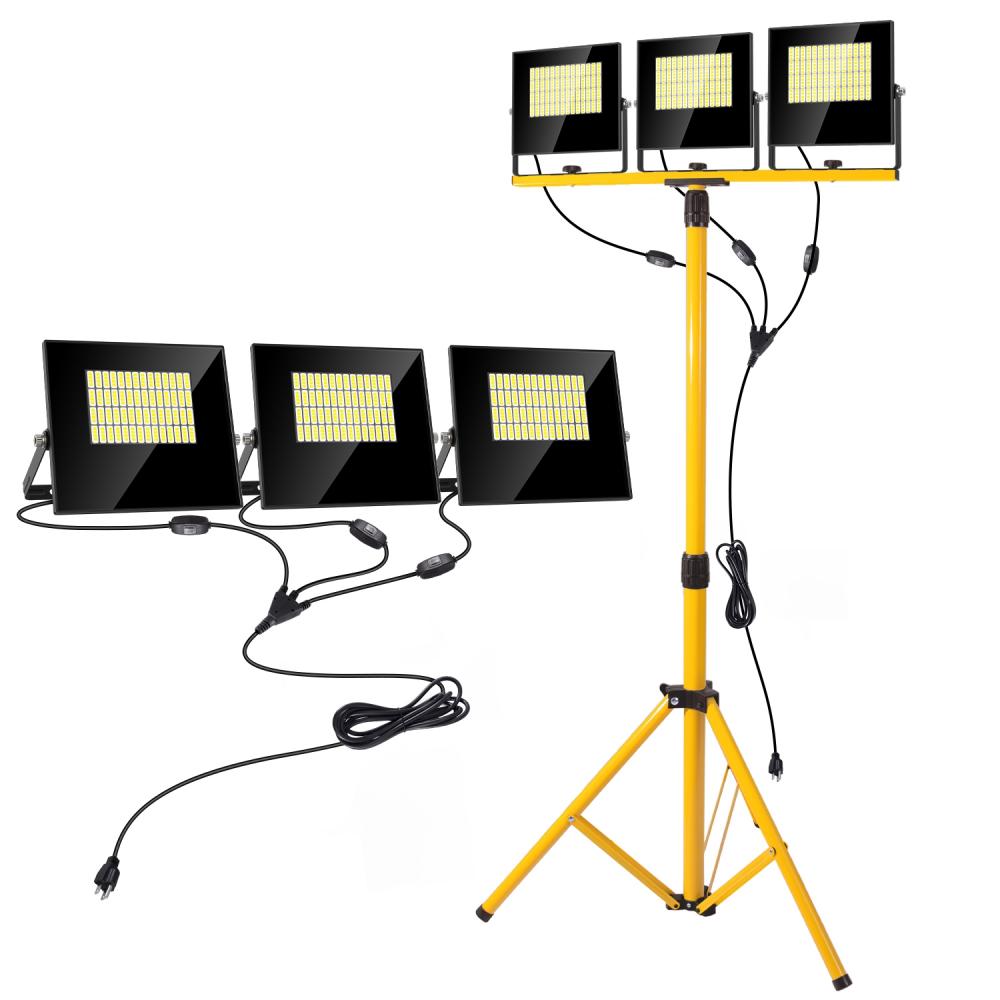 180W IP67 Rechargeable LED Tripod Work Light
