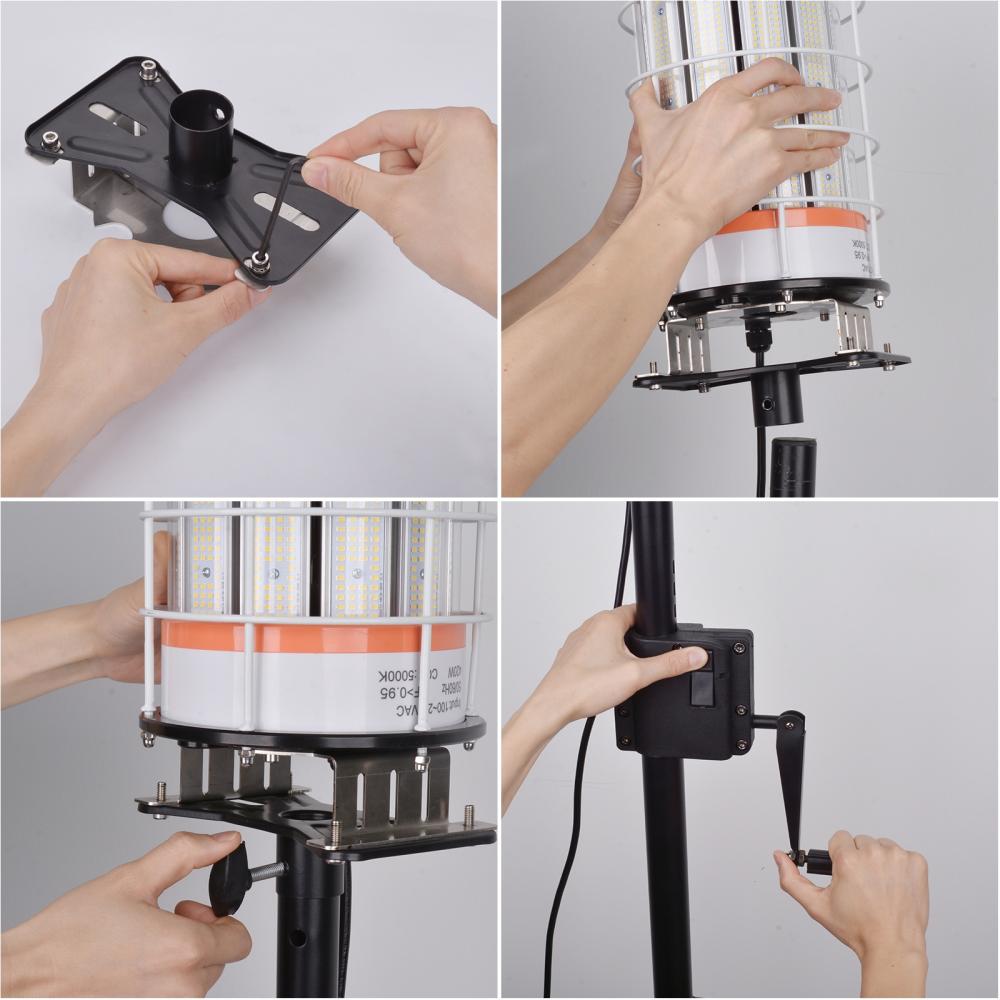 420W IP64 Rechargeable Waterproof Work Light