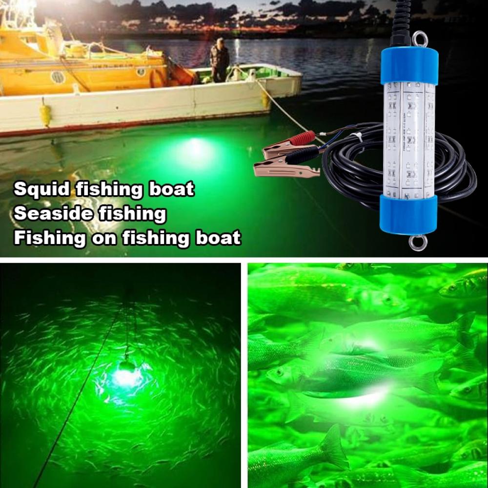 60W IP68 Green Underwater Fishing Light Durable