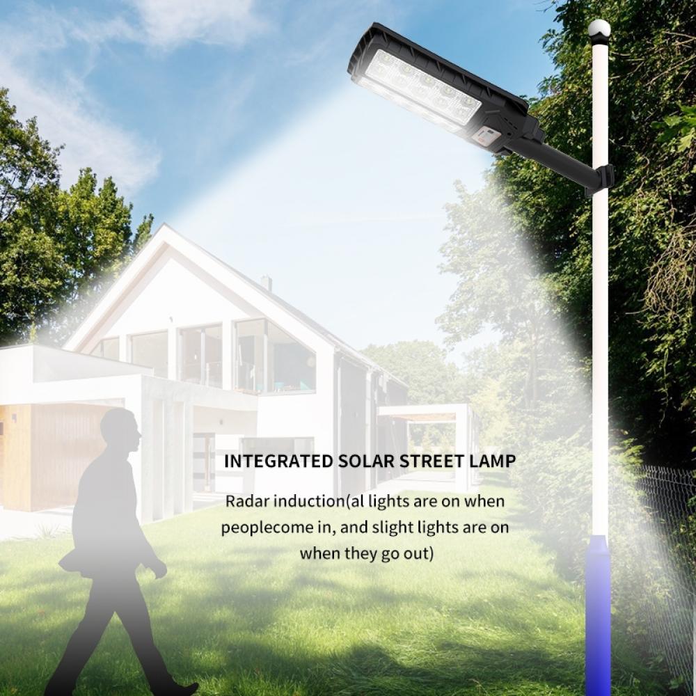 200W IP65 Remote Control Solar Street Light Outdoor