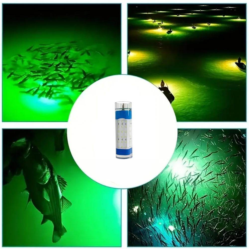 12V 30W Underwater Mini Green LED Fishing Light