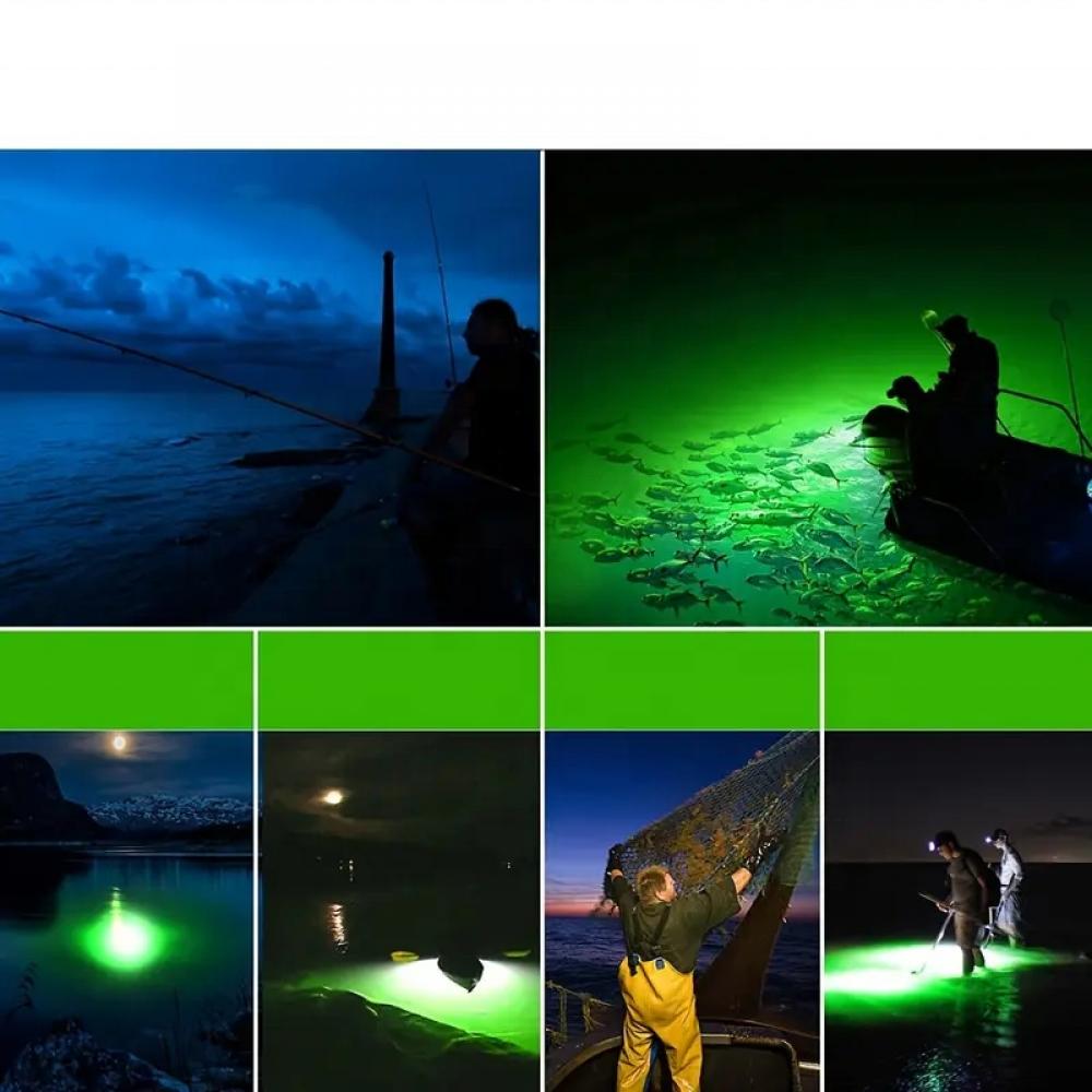 High Performance 200W LED Underwater Fishing Light