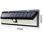 IP65 90LED Solar Powered Outdoor Wall Lamp Motion Sensor How long does the battery last?