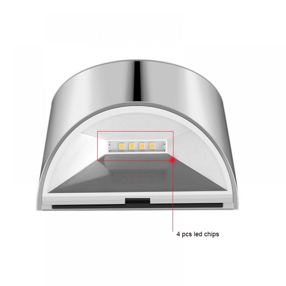 Decorative Solar LED Step Lights for Outdoor
