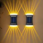 Solar Wall Light Outdoor Waterproof Up Down Glow Is the light waterproof?