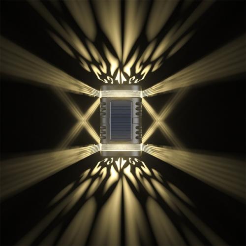 Waterproof Solar LED Wall Light for Outdoor Use