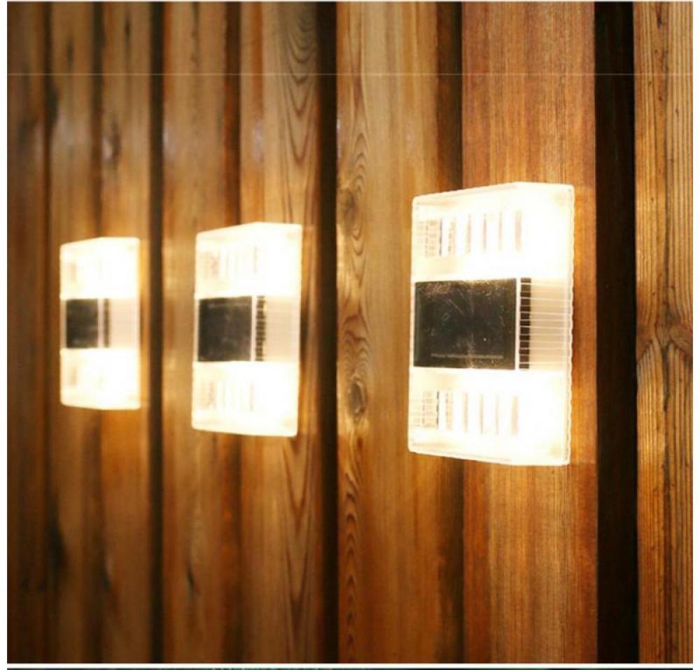 Solar Powered Outdoor Wall Light Waterproof Design