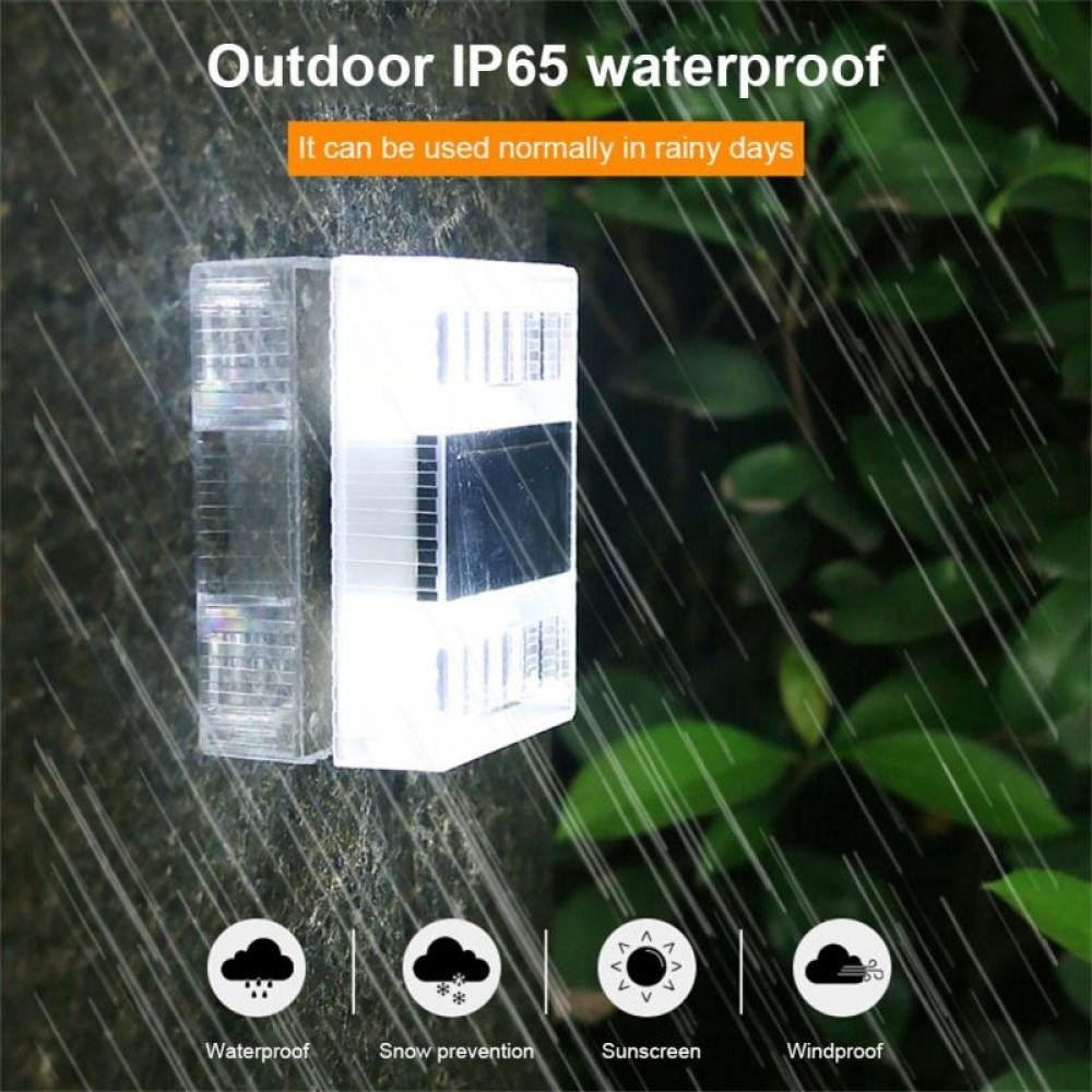 Solar Powered Outdoor Wall Light Waterproof Design