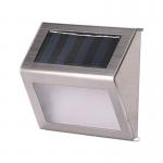 Waterproof Solar Stainless Steel LED Wall Light Does it require wiring?