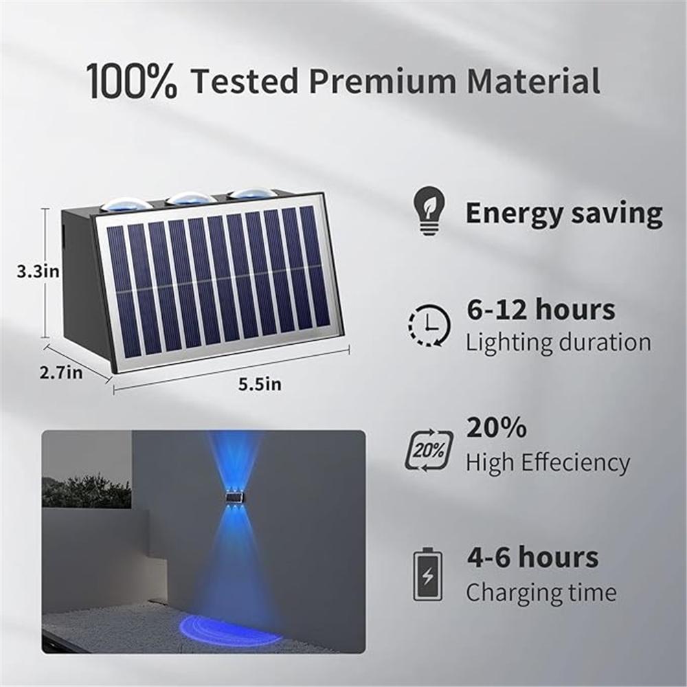 LED Solar Landscape Lamp Outdoor Waterproof