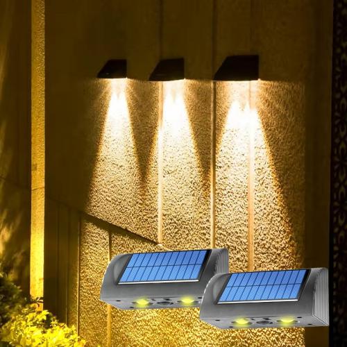 Solar LED Wall Light Waterproof Outdoor Lighting