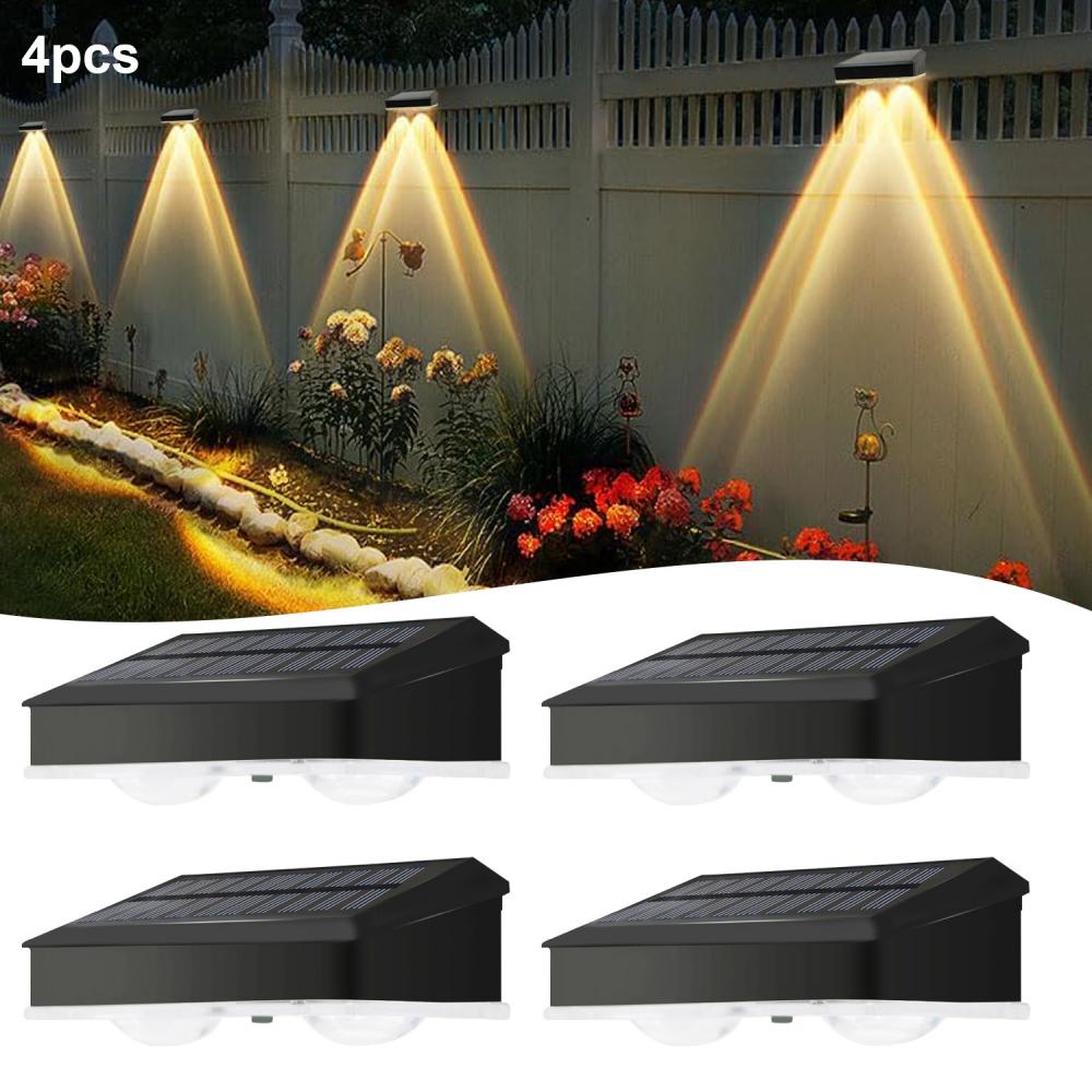 Solar Fence Light Waterproof Auto On Off