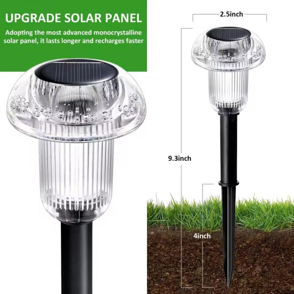 Solar Powered Garden Lights Waterproof Design