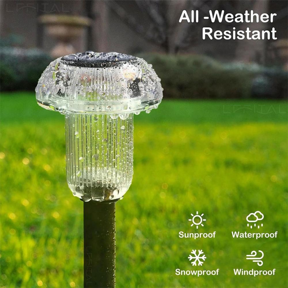 Solar Powered Garden Lights Waterproof Design