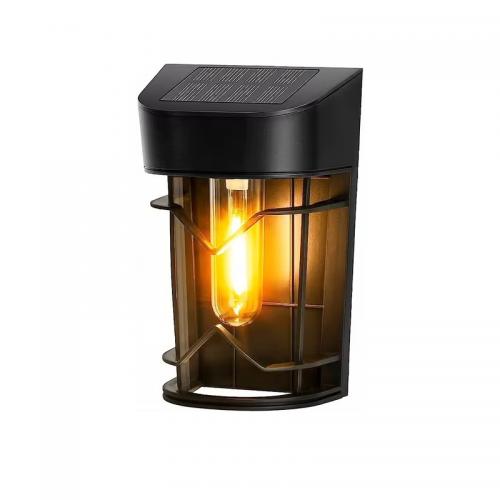 Solar Edison Bulb Wall Light Vintage Waterproof