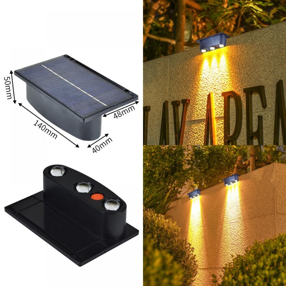 Waterproof Solar Wall Lamp for Garden Fence