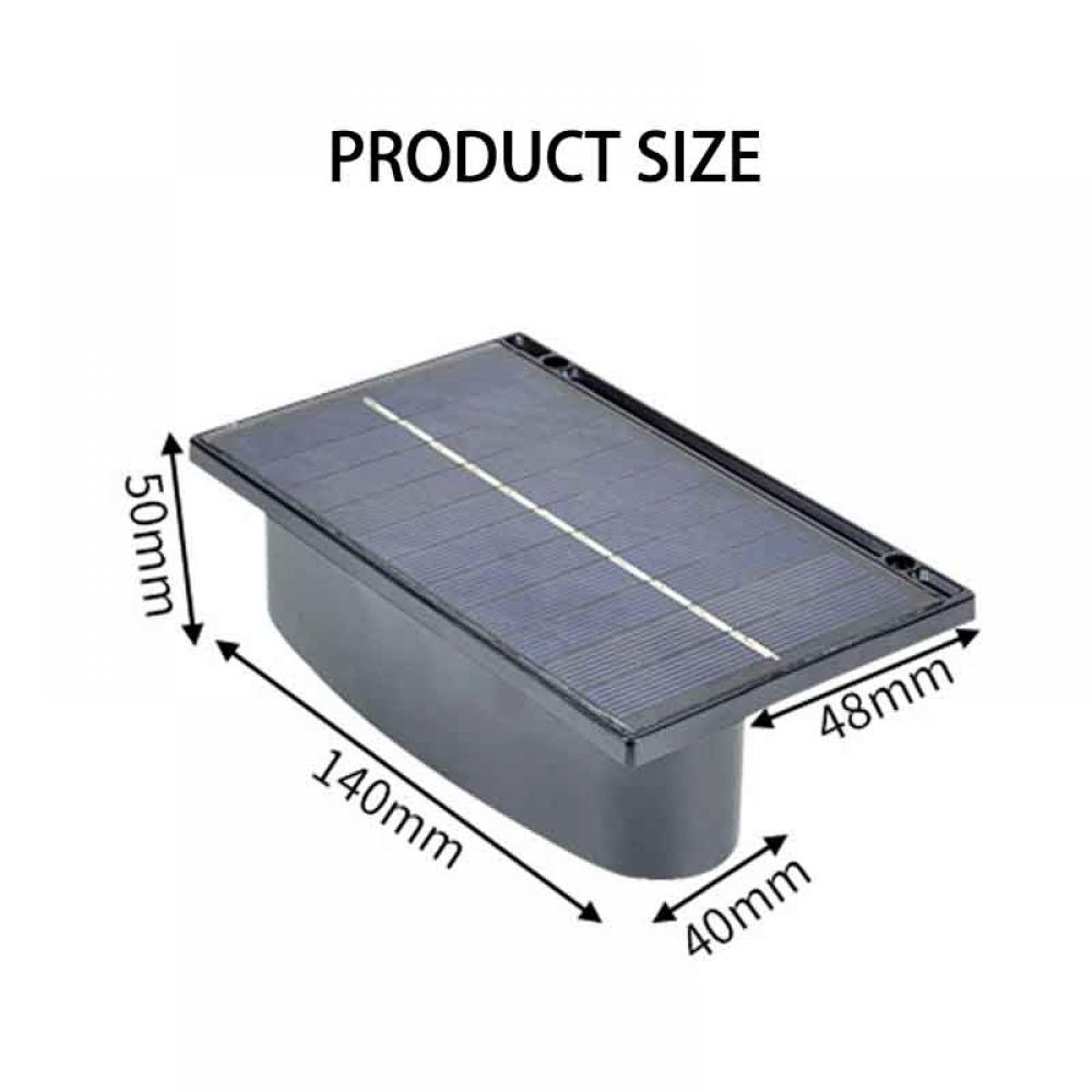 Waterproof Solar Wall Lamp for Garden Fence