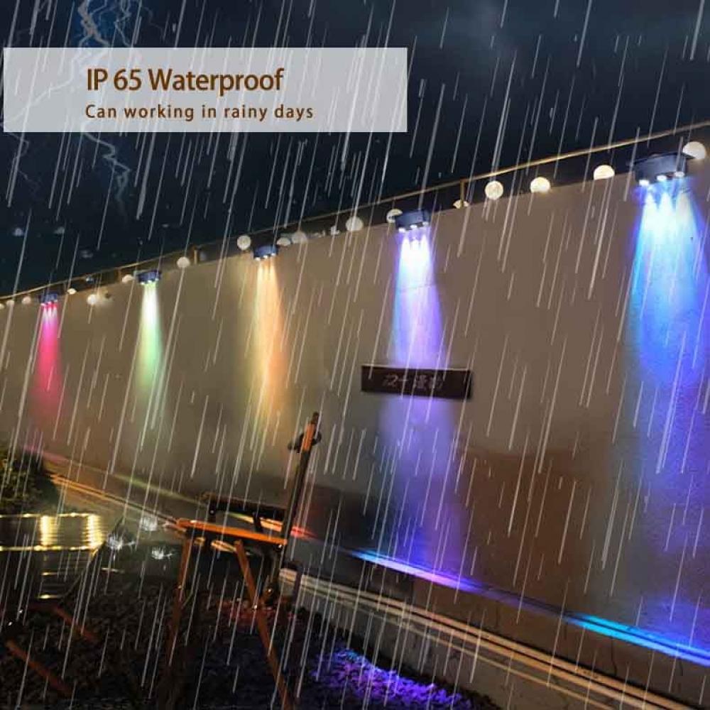 Waterproof Solar Wall Lamp for Garden Fence