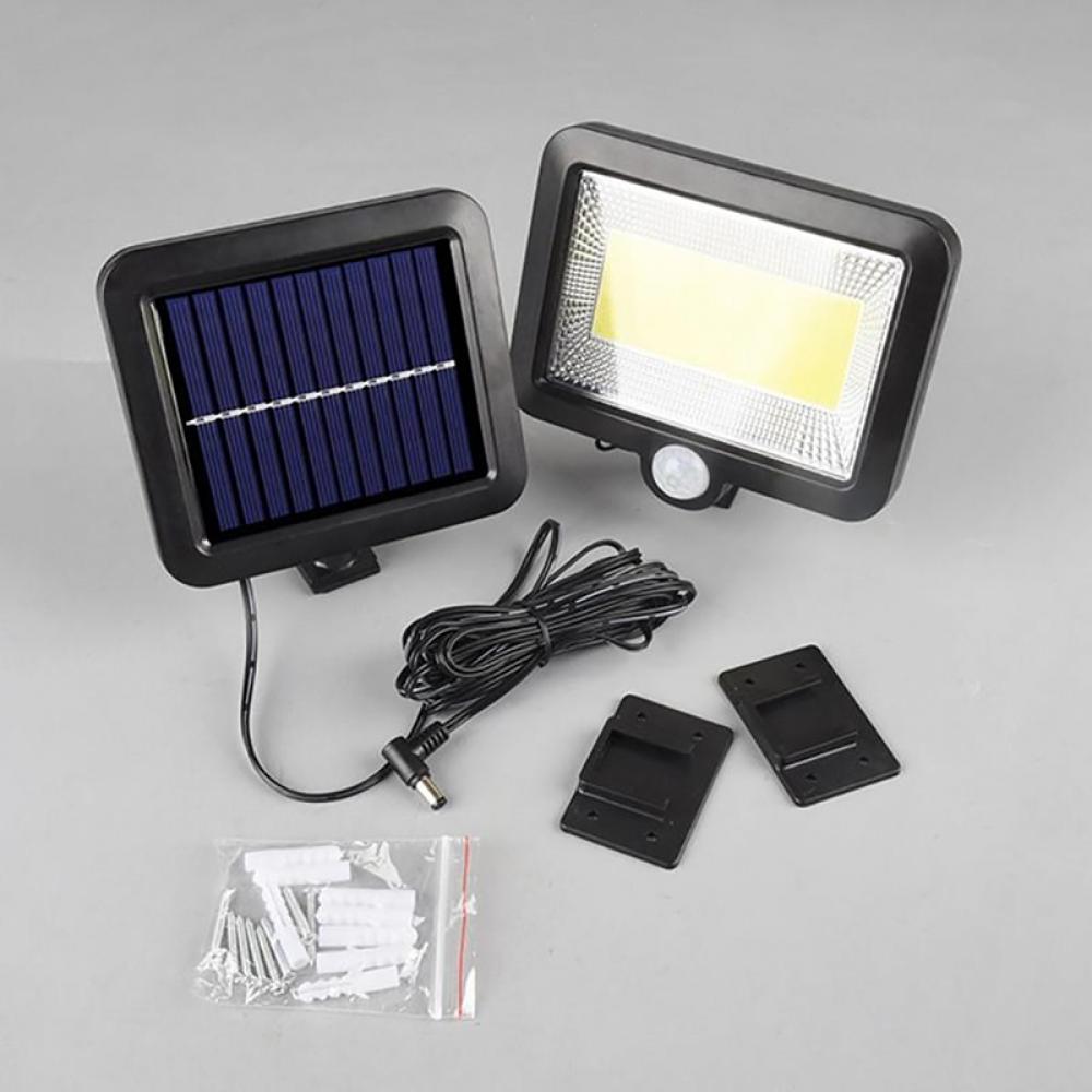 Split Solar Wall Light with Motion Sensor