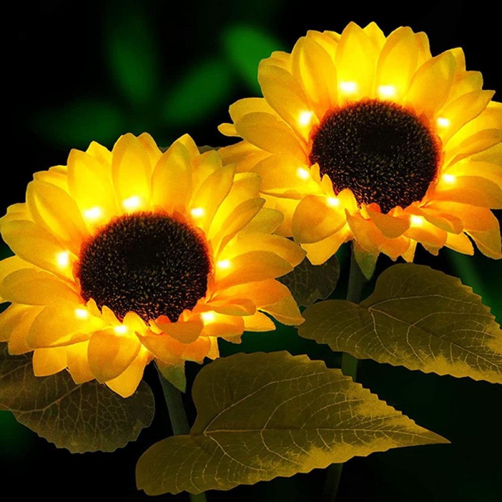 Solar Powered Decorative Waterproof Flower Lights