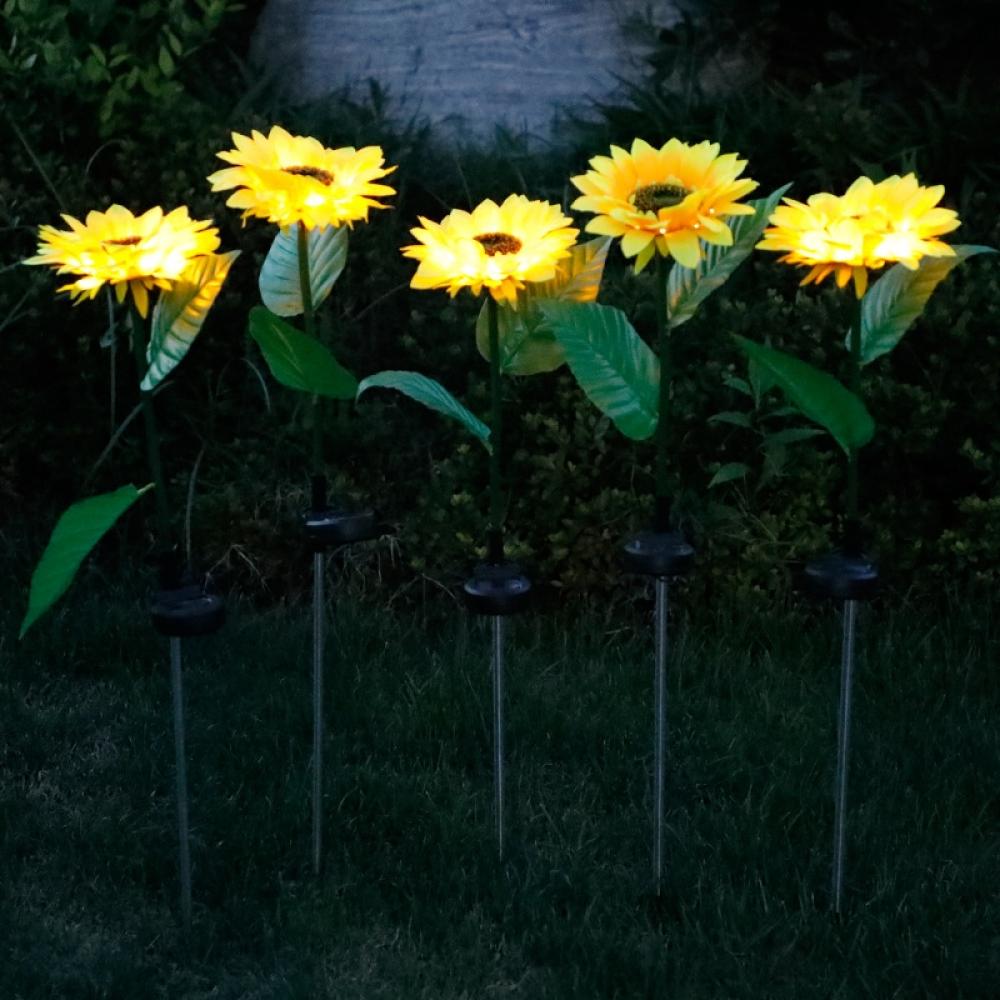 Solar Powered Decorative Waterproof Flower Lights