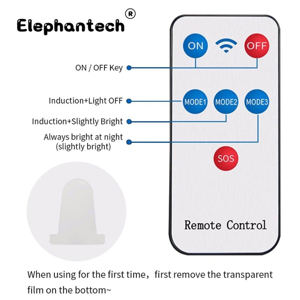 Outdoor Solar Motion Sensor Light with Remote Control